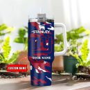 New York Giants NFL Custom Stanley Quencher 30oz-40oz Stainless Steel Tumbler Hot And Cold Tumbler