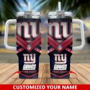 New York Giants NFL Custom Stanley Quencher 30oz-40oz Stainless Steel Tumbler Hot And Cold Tumbler