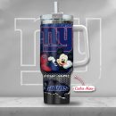 New York Giants NFL Custom Stanley Quencher 30oz-40oz Stainless Steel Tumbler Hot And Cold Tumbler