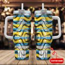Los Angeles Chargers NFL Custom Stanley Quencher 30oz-40oz Stainless Steel Tumbler Hot And Cold Tumbler