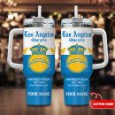 Los Angeles Chargers NFL Corona Extra Custom Stanley Quencher 30oz-40oz Stainless Steel Tumbler Hot And Cold Tumbler