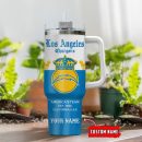 Los Angeles Chargers NFL Corona Extra Custom Stanley Quencher 30oz-40oz Stainless Steel Tumbler Hot And Cold Tumbler