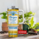 Los Angeles Chargers NFL Custom Stanley Quencher 30oz-40oz Stainless Steel Tumbler Hot And Cold Tumbler