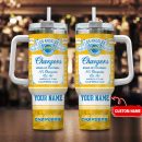 Los Angeles Chargers NFL Kings of Football Custom Stanley Quencher 30oz-40oz Stainless Steel Tumbler Hot And Cold Tumbler