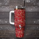 San Francisco 49ers NFL Custom Stanley Quencher 30oz-40oz Stainless Steel Tumbler Hot And Cold Tumbler