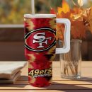 San Francisco 49ers NFL Custom Stanley Quencher 30oz-40oz Stainless Steel