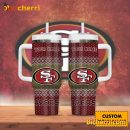 San Francisco 49ers NFL Custom Stanley Quencher 30oz-40oz Stainless Steel Tumbler Hot And Cold Tumbler