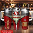 San Francisco 49ers NFL Custom Stanley Quencher 30oz-40oz Stainless Steel Tumbler Hot And Cold Tumbler