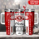 San Francisco 49ers NFL Kings Of Football Custom Stanley Quencher 30oz-40oz Stainless Steel Tumbler Hot And Cold Tumbler