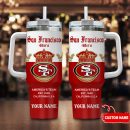 San Francisco 49ers NFL Corona Extra Custom Stanley Quencher 30oz-40oz Stainless Steel Tumbler Hot And Cold Tumbler