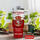 San Francisco 49ers NFL Corona Extra Custom Stanley Quencher 30oz-40oz Stainless Steel Tumbler Hot And Cold Tumbler