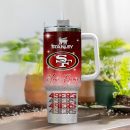 San Francisco 49ers NFL Custom Stanley Quencher 30oz-40oz Stainless Steel Tumbler Hot And Cold Tumbler