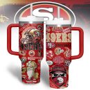 San Francisco 49ers NFL Custom Stanley Quencher 30oz-40oz Stainless Steel Tumbler Hot And Cold Tumbler
