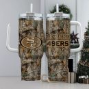 San Francisco 49ers NFL Custom Stanley Quencher 30oz-40oz Stainless Steel Tumbler Hot And Cold Tumbler