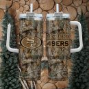 San Francisco 49ers NFL Custom Stanley Quencher 30oz-40oz Stainless Steel Tumbler Hot And Cold Tumbler