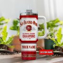 San Francisco 49ers NFL Jim Beam Custom Stanley Quencher 30oz-40oz Stainless Steel Tumbler Hot And Cold Tumbler