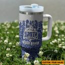 Miami Dolphins NFL Sports Custom Stanley Quencher 30oz-40oz Stainless Steel Tumbler Hot And Cold Tumbler