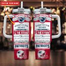 New England Patriots NFL Father's Day Custom Stanley Quencher 30oz-40oz Stainless Steel