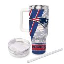New England Patriots NFL Custom Stanley Quencher 30oz-40oz Stainless Steel Tumbler Hot And Cold Tumbler
