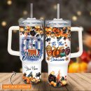 New England Patriots NFL Custom Stanley Quencher 30oz-40oz Stainless Steel Tumbler Hot And Cold Tumbler