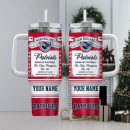 New England Patriots NFL Custom Stanley Quencher 30oz-40oz Stainless Steel Tumbler Hot And Cold Tumbler