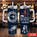 New England Patriots NFL Custom Stanley Quencher 30oz-40oz Stainless Steel Tumbler Hot And Cold Tumbler