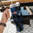 New England Patriots NFL Hunting Custom Stanley Quencher 30oz-40oz Stainless Steel Tumbler Hot And Cold Tumbler