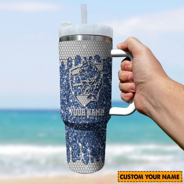 New England Patriots NFL Sports Custom Stanley Quencher 30oz-40oz Stainless Steel Tumbler Hot And Cold Tumbler - Image 2
