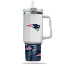 New England Patriots NFL Custom Stanley Quencher 30oz-40oz Stainless Steel Tumbler Hot And Cold Tumbler
