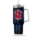 New England Patriots NFL Custom Stanley Quencher 30oz-40oz Stainless Steel Tumbler Hot And Cold Tumbler