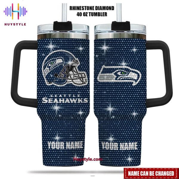 Seattle Seahawks NFL Custom Stanley Quencher 30oz-40oz Stainless Steel Tumbler Hot And Cold Tumbler