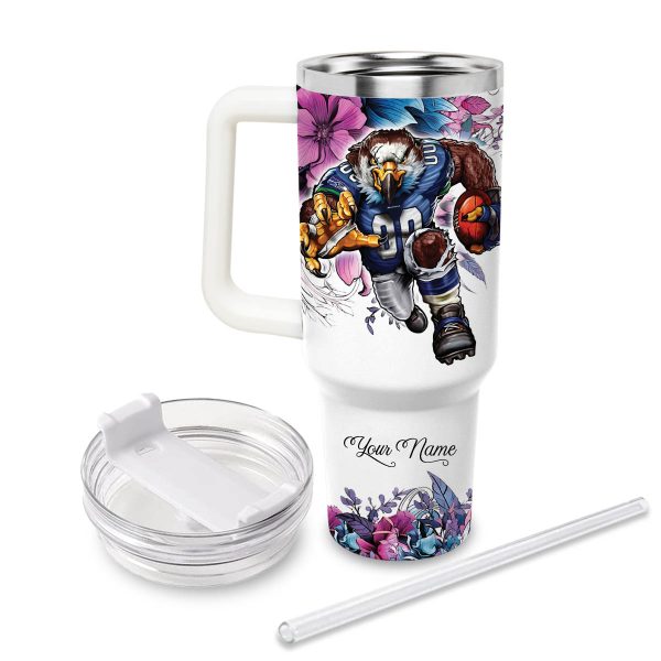 Seattle Seahawks NFL Custom Stanley Quencher 30oz-40oz Stainless Steel Tumbler Hot And Cold Tumbler - Image 2