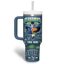 Seattle Seahawks NFL Custom Stanley Quencher 30oz-40oz Stainless Steel Tumbler Hot And Cold Tumbler