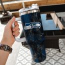 Seattle Seahawks NFL Hunting Custom Stanley Quencher 30oz-40oz Stainless Steel Tumbler Hot And Cold Tumbler