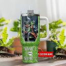 Seattle Seahawks NFL Mickey And Minnie Couple Custom Stanley Quencher 30oz-40oz Stainless Steel Tumbler Hot And Cold Tumbler
