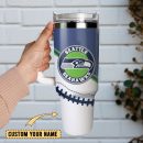 Seattle Seahawks Football NFL Sport Custom Stanley Quencher 30oz-40oz Stainless Steel Tumbler Hot And Cold Tumbler
