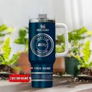 Seattle Seahawks NFL Custom Stanley Quencher 30oz-40oz Stainless Steel Tumbler Hot And Cold Tumbler