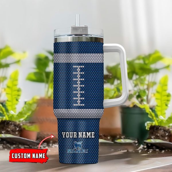 Seattle Seahawks NFL Crystal Custom Stanley Quencher 30oz-40oz Stainless Steel Tumbler Hot And Cold Tumbler - Image 2