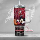 Tampa Bay Buccaneers NFL Custom Stanley Quencher 30oz-40oz Stainless Steel Tumbler Hot And Cold Tumbler
