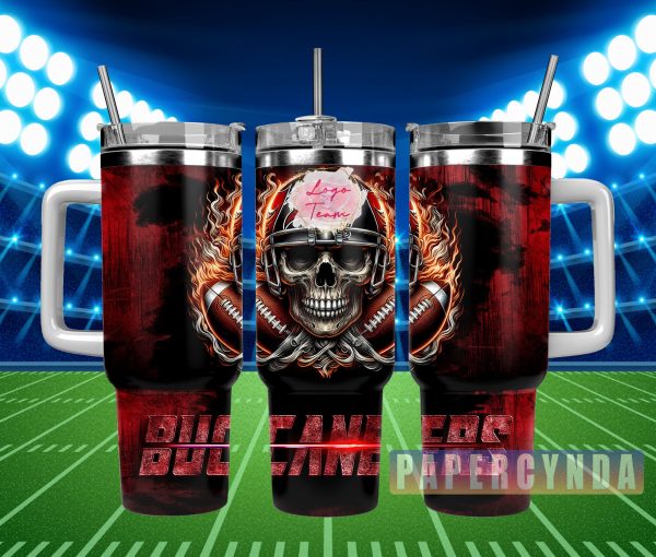 Tampa Bay Buccaneers Custom Stanley Quencher 30oz-40oz Stainless Steel Tumbler Hot And Cold Tumbler