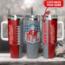 Tampa Bay Buccaneers NFL Custom Stanley Quencher 30oz-40oz Stainless Steel Tumbler Hot And Cold Tumbler