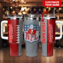 Tampa Bay Buccaneers NFL Custom Stanley Quencher 30oz-40oz Stainless Steel Tumbler Hot And Cold Tumbler