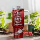 Tampa Bay Buccaneers NFL Metal Style Custom Stanley Quencher 30oz-40oz Stainless Steel Tumbler Hot And Cold Tumbler