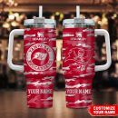 Tampa Bay Buccaneers NFL Camo Pattern Custom Stanley Quencher 30oz-40oz Stainless Steel Tumbler Hot And Cold Tumbler