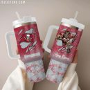 Tampa Bay Buccaneers NFL Custom Stanley Quencher 30oz-40oz Stainless Steel Tumbler Hot And Cold Tumbler