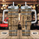 Tampa Bay Buccaneers NFL Custom Stanley Quencher 30oz-40oz Stainless Steel Tumbler Hot And Cold Tumbler