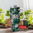 New York Jets NFL Custom Stanley Quencher 30oz-40oz Stainless Steel Tumbler Hot And Cold Tumbler