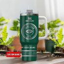 New York Jets NFL Custom Stanley Quencher 30oz-40oz Stainless Steel Tumbler Hot And Cold Tumbler