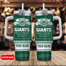 New York Jets NFL Bud Light Custom Stanley Quencher 30oz-40oz Stainless Steel Tumbler Hot And Cold Tumbler
