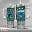 New York Jets NFL Custom Stanley Quencher 30oz-40oz Stainless Steel Tumbler Hot And Cold Tumbler